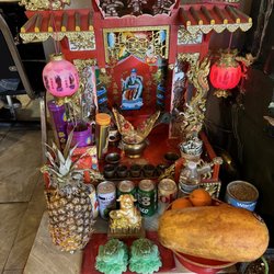 Indoor altar.