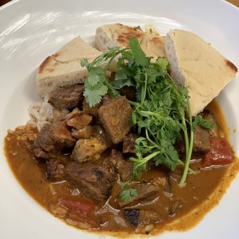 Boulder Dushanbe Teahouse - Khoresh Bademjan (~$15). - Tea Rooms Near Me - Boulder, Colorado