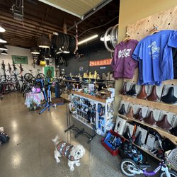 Bike People sells Brooks saddles, and have a full repair shop.