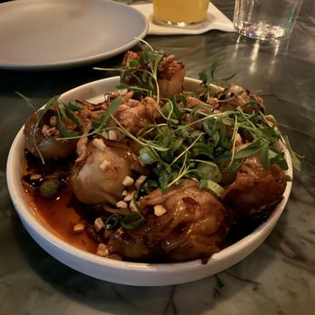 Earls Kitchen + Bar - Szechuan pork and shrimp dumplings - New American Near Me - Fort Lauderdale, Florida