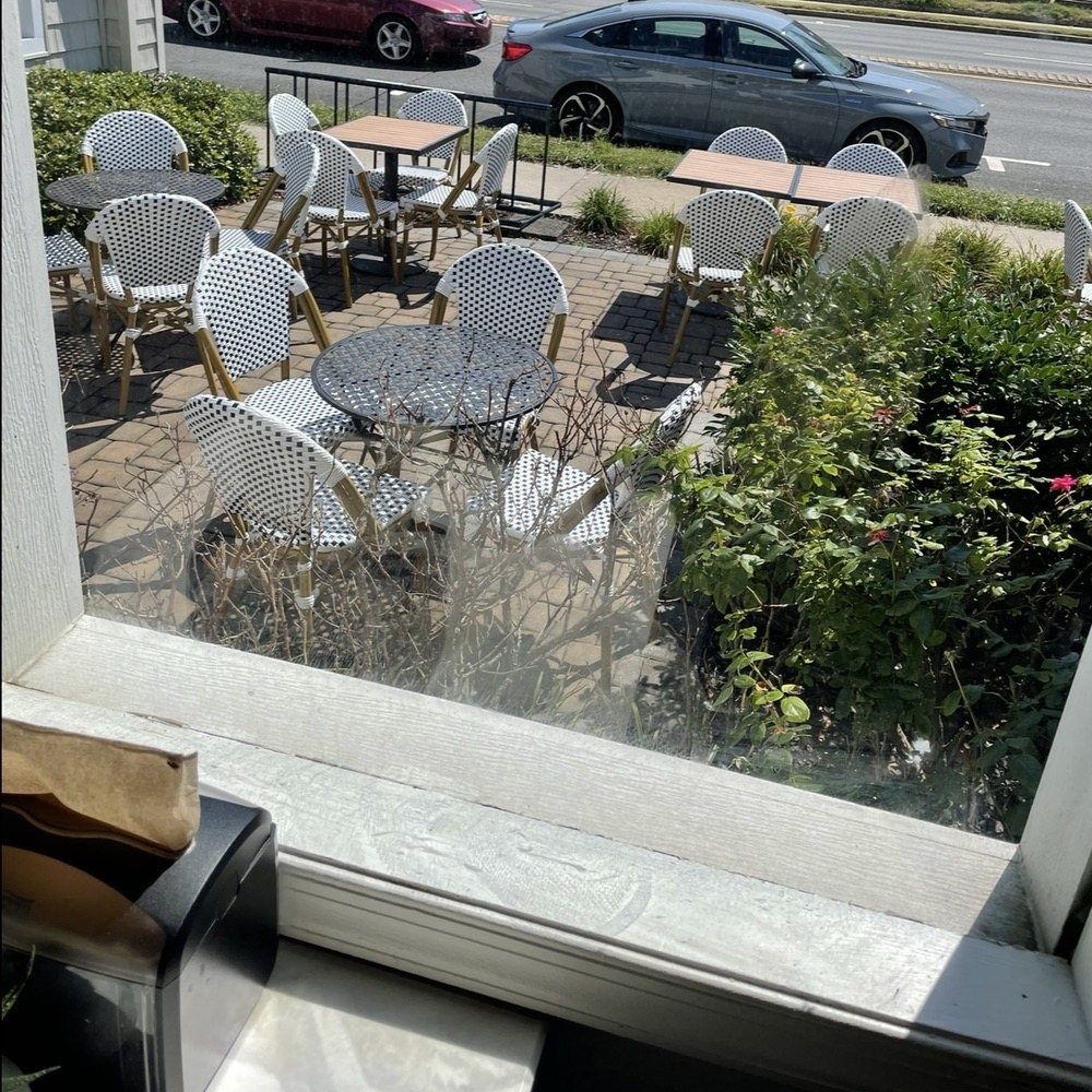 Parlor Doughnuts - Some of the patio seating - Donuts Near Me - Virginia Beach, Virginia Parlor Doughnuts - Some of the patio seating - Donuts Near Me - Virginia Beach, Virginia