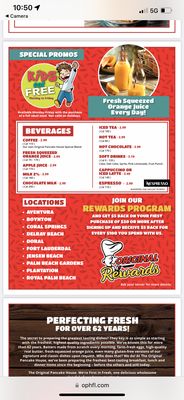 Menu photo 6 The Original Pancake House Aventura, FL Menu photo 6 The Original Pancake House Aventura, FL