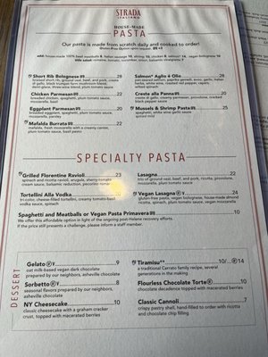 Menu photo 1 Strada Italiano Asheville, NC Menu photo 1 Strada Italiano Asheville, NC