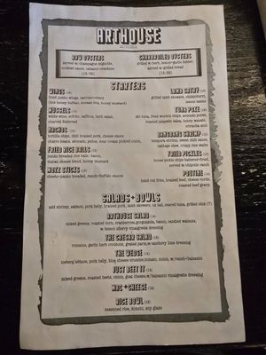 Menu photo 2 Arthouse Aurora, IL