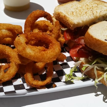 Mosher's Gourmet - BLT with Onion rings - Sandwiches Near Me - Long Beach, California