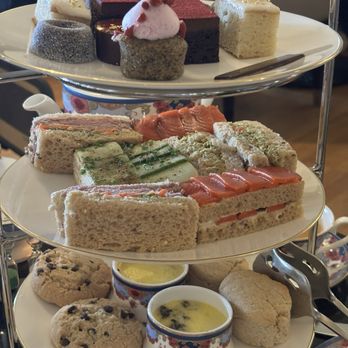 Tea at The Empress - Entirely GF/DF tier of bites. - Tea Rooms Near Me - Victoria, British Columbia Tea at The Empress - Entirely GF/DF tier of bites. - Tea Rooms Near Me - Victoria, British Columbia