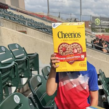 Sahlen Field - Free cereal, which the boys enjoyed snacking on - Baseball Fields Near Me - Buffalo, New York Sahlen Field - Free cereal, which the boys enjoyed snacking on - Baseball Fields Near Me - Buffalo, New York