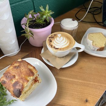 Trellis Coffee Bar - bec focaccia, lemon loaf , hot permit - Coffee & Tea Near Me - Augusta, Georgia