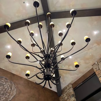 Opa! Authentic Greek - Campbell - Chandelier - Greek Near Me - Campbell, California Opa! Authentic Greek - Campbell - Chandelier - Greek Near Me - Campbell, California