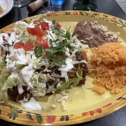 Enchiladas with mole