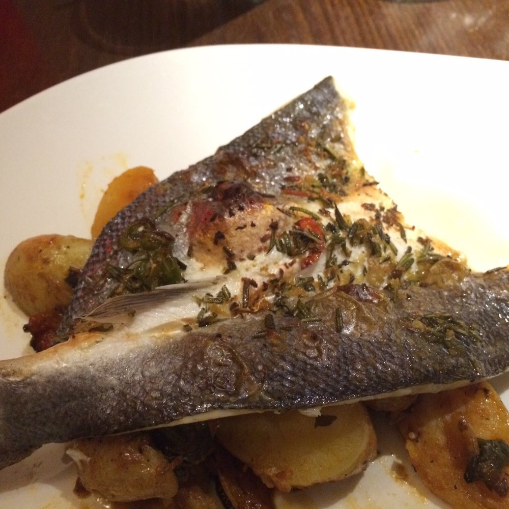 Miller & Carter - Sea bass! - Steakhouses Near Me - Wilmslow, ABE