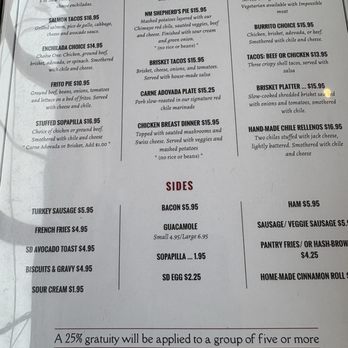 The Pantry Rio - Menu - New Mexican Cuisine Near Me - Santa Fe, New Mexico