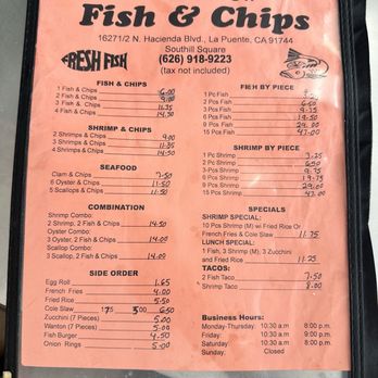 Carnaby St. Fish & Chips - Seafood Near Me - La Puente, California