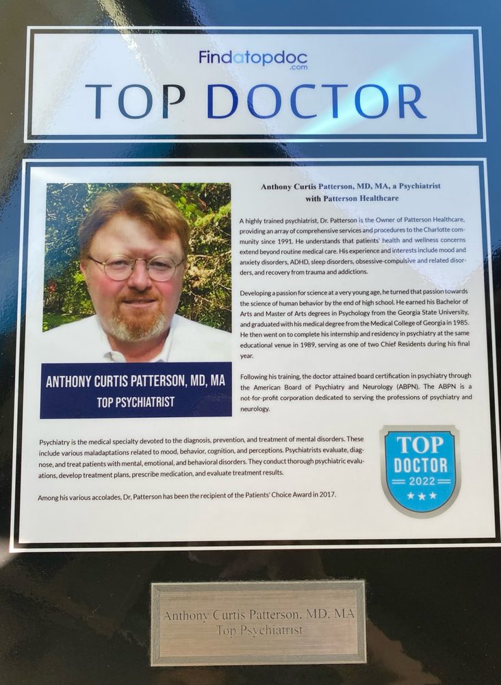 PATTERSON HEALTHCARE Updated September 2024 5950 Fairview Rd