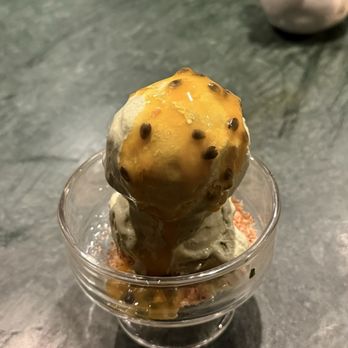 Wayan - Pandan Passionfruit ice cream - Indonesian Near Me - New York, New York Wayan - Pandan Passionfruit ice cream - Indonesian Near Me - New York, New York