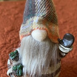 Partridge In A Bear Tree - Fall gnome