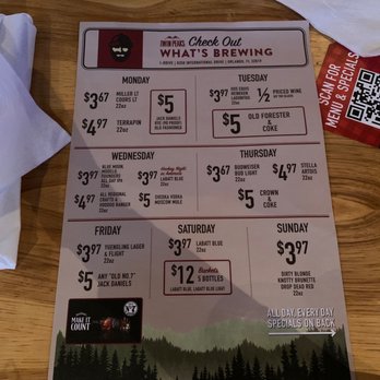 Twin Peaks - Menu - Sports Bars Near Me - Orlando, Florida Twin Peaks - Menu - Sports Bars Near Me - Orlando, Florida