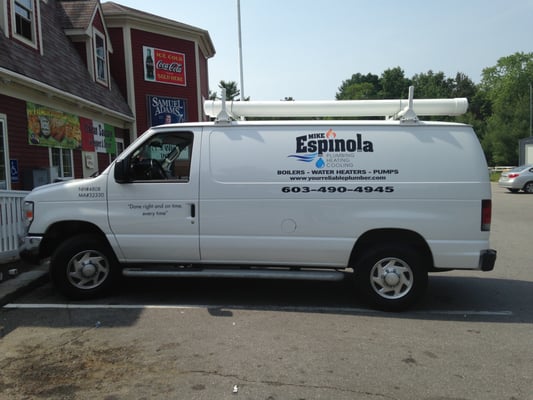 Mike Espinola Plumbing Heating Cooling Logo