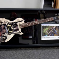 Willging Art Services - Guitar in shadowbox