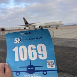 Ontario International Airport - First 5K at the airport