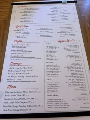 Menu photo 2 Jajaja Mexicana New York, NY