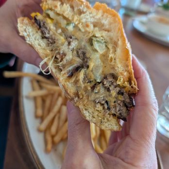 The Monroe - Inside the burger. - New American Near Me - Orlando, Florida
