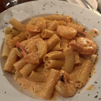 Cafe Italia - Rigatoni a la Vodka with Shrimp - Italian Near Me - Grapevine, Texas Cafe Italia - Rigatoni a la Vodka with Shrimp - Italian Near Me - Grapevine, Texas