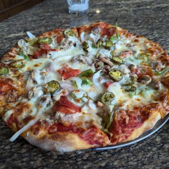 Kelley Square Pub - Small Kelley's deluxe pizza - Pubs Near Me - East Boston, Massachusetts