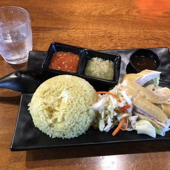 Stick & Steam - Hainan Chicken Rice Plate - Dim Sum Near Me - Millbrae, California Stick & Steam - Hainan Chicken Rice Plate - Dim Sum Near Me - Millbrae, California