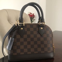 Adorable Alma bb in the Damier Ebene Adorable Alma bb in the Damier Ebene