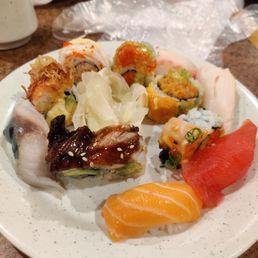 Plate of sushi Plate of sushi