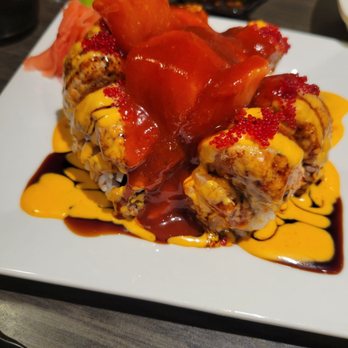 Sushi Oyama - Volcano roll - Japanese Near Me - Burnaby, British Columbia Sushi Oyama - Volcano roll - Japanese Near Me - Burnaby, British Columbia