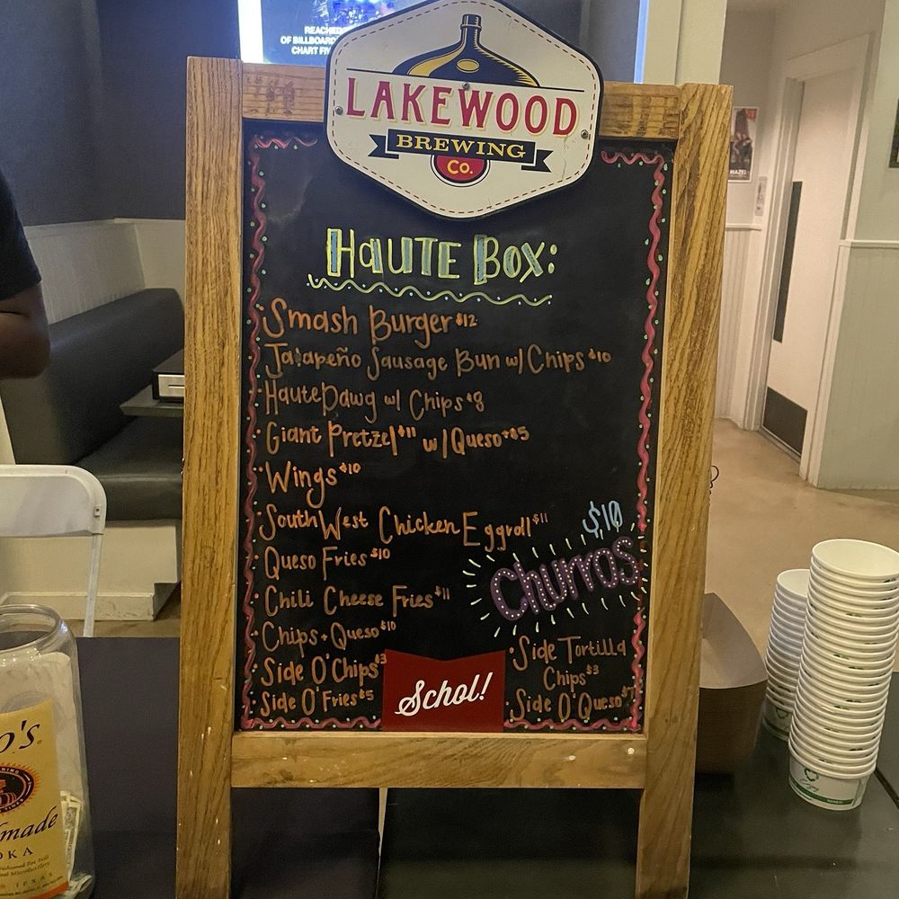 Menu chalkboard Menu chalkboard