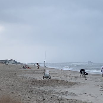 Onslow County Beach Access - Pier to the left - Beaches Near Me - North Topsail Beach, North Carolina Onslow County Beach Access - Pier to the left - Beaches Near Me - North Topsail Beach, North Carolina