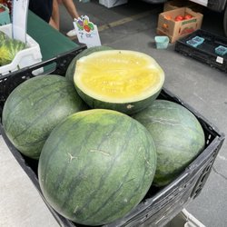 Shoreview Farmers Market - Yellow watermelon!