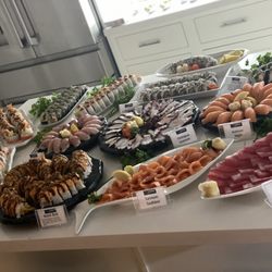 Lazy Mama - Part of the sushi spread that Lazymama arranged