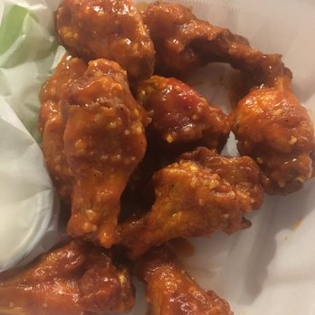 Italian Kitchen - Wings with garbage sauce - SWOON - Italian Near Me - Ovid, New York