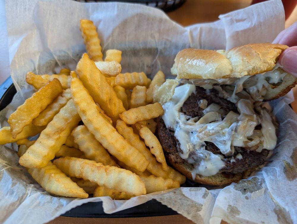 Bond-o To Burgers Logo