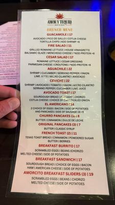 Menu photo 2 Amor y Tequila Santa Ana, CA