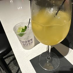 Conservatory - Goodness Peaches and a gin tonic