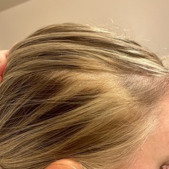 Sola Salon Studios - terrible blending. I can't wear my hair in a pony tail as a result - Hair Salons Near Me - Savannah, Georgia