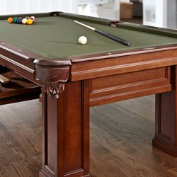 T & M Billiards & Barstools - Brunswick Oakland in Chestnut finish