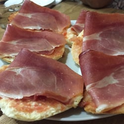 El Cortijo Andaluz - Molletes con jamón