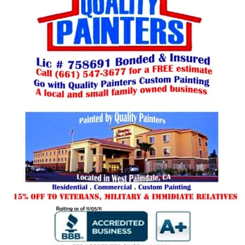 Quality Painters - Painters Near Me - Palmdale, California Quality Painters - Painters Near Me - Palmdale, California