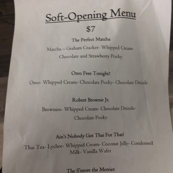 Pagos Ice Cream Rolls and Drinks - Soft menu opening items - Desserts Near Me - Royal Oak, Michigan Pagos Ice Cream Rolls and Drinks - Soft menu opening items - Desserts Near Me - Royal Oak, Michigan