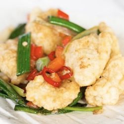 Orbit Restaurant & Lounge - Szechuan Squid (deep fried squids tossed in five spices)