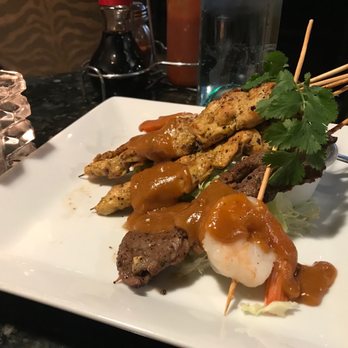 Wild Thaiger - Satay sampler - Thai Near Me - Phoenix, Arizona Wild Thaiger - Satay sampler - Thai Near Me - Phoenix, Arizona