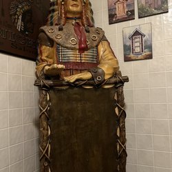 Silver Spur Cafe - Lots of Western decor everywhere including in the bathroom.  The decor was fun and perfect for this homey spot.