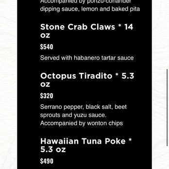 BAK' - Menu - Seaside - Steakhouses Near Me - Tulum, ROO BAK' - Menu - Seaside - Steakhouses Near Me - Tulum, ROO