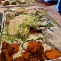 Chicken and falafel, 4/5 Chicken and falafel, 4/5